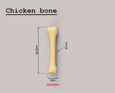 Faux Chicken Drum bone – Reusable Vegan Plant-Based Bones
