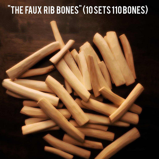 FAUX Rib bone Big Bulk The Faux Rib-10 Set 110 Bones